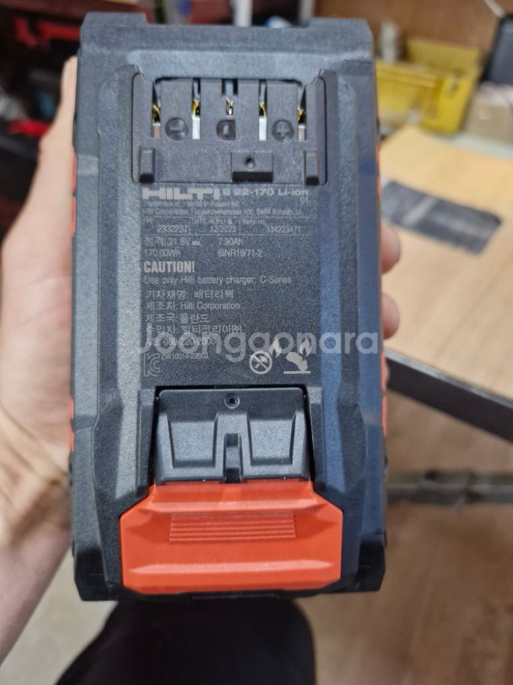[HILTI]힐티배터리 B22 170 4세대배터리뉴런--1