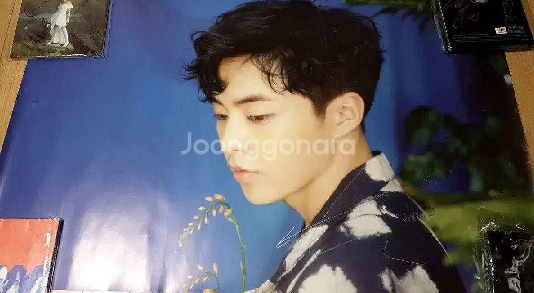 엑소 싸인 사인 포스터 백현 시우민 첸 찬열 수호 세훈--1