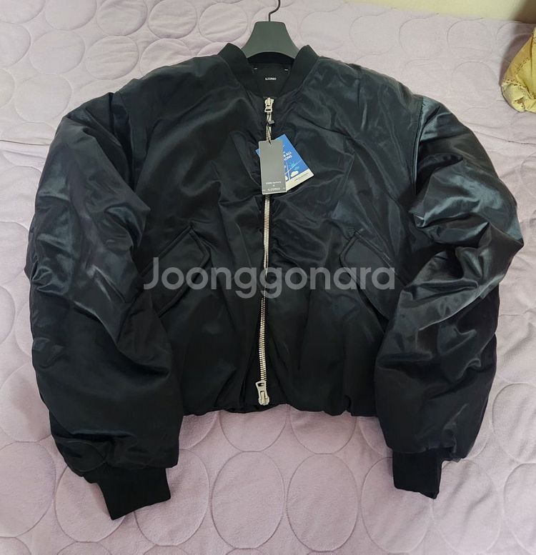일꼬르소 셔링 패딩 MA-1 블랙 00S(95)--1