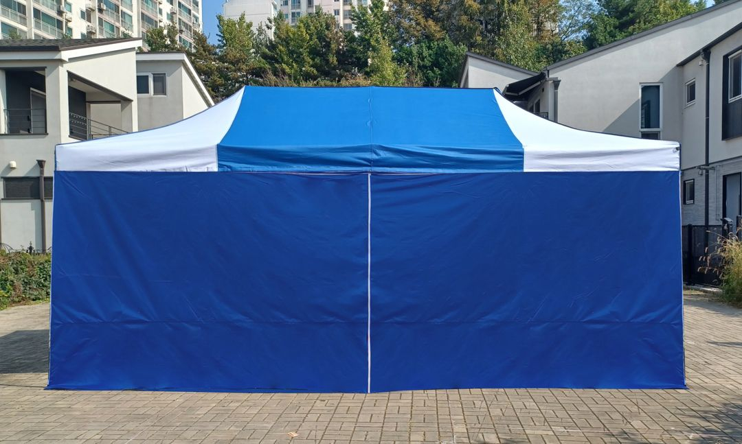 (미개봉) 3x6 캐노피 천막. 그늘막.자바라 천막--1