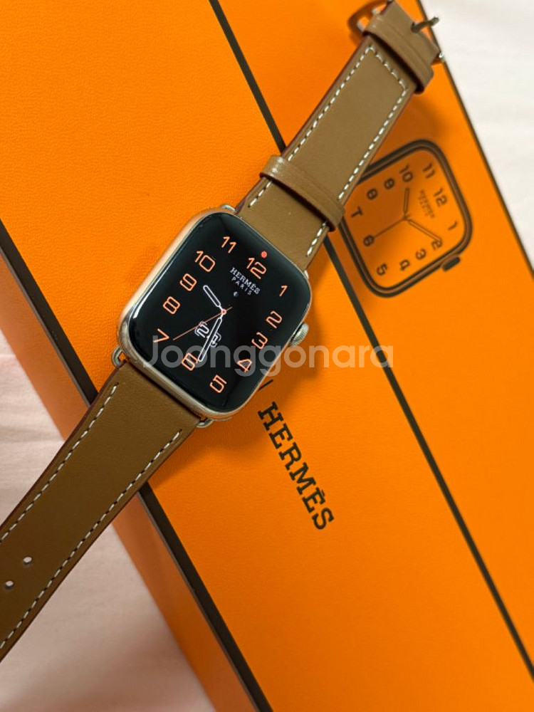 애플워치 8 실버 에르메스 45mm/셀룰러--3
