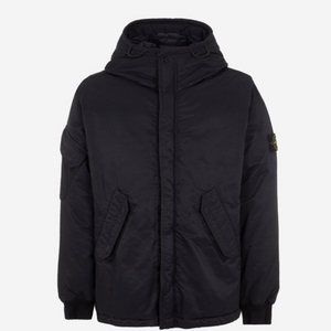 스톤아일랜드 오파크 트윌 나일론 후드다운 자켓 23FW