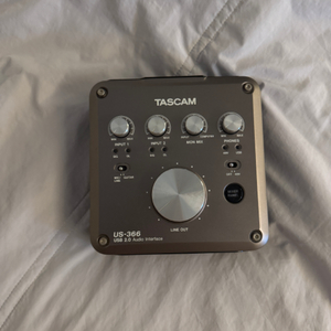 TASCAM US-366 팝니다.