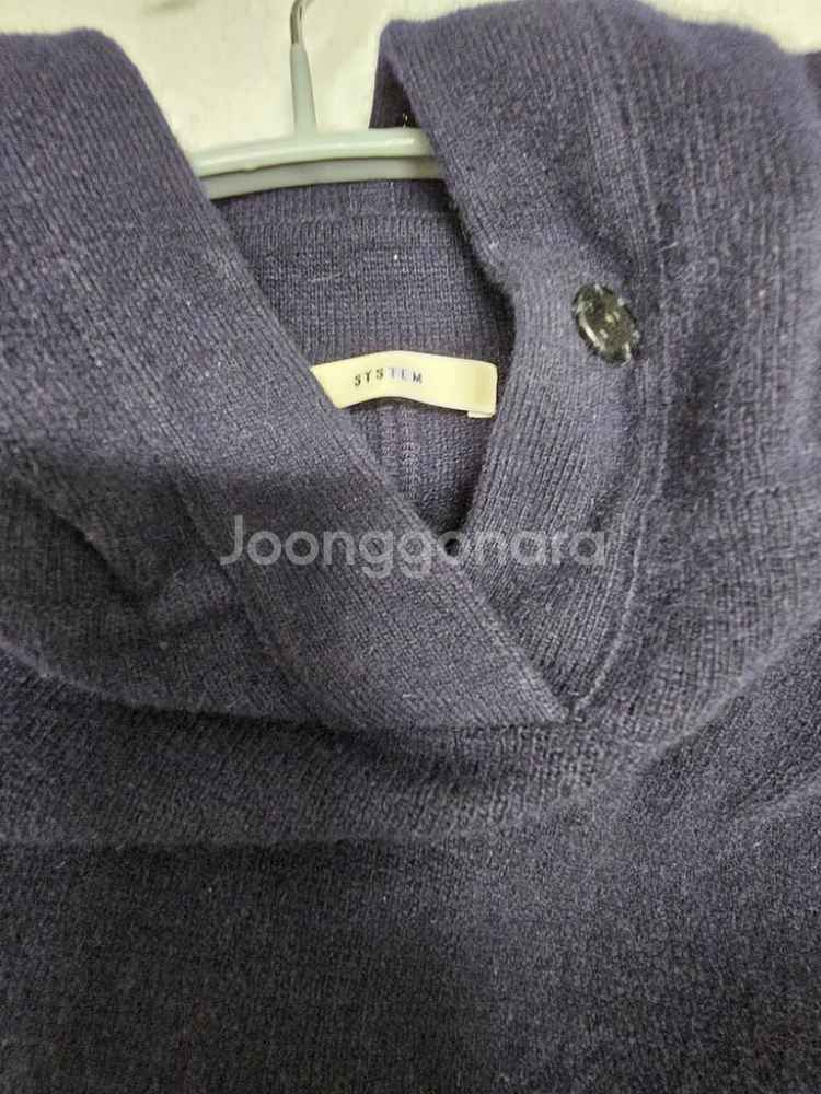 한섬 시스템 , 후드 레이어드 원피스--1