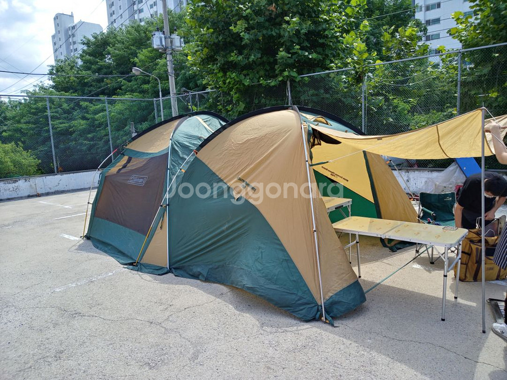 [중고/일괄판매] 캠핑용텐트+ 테이블 / 캠핑용품 세트--5