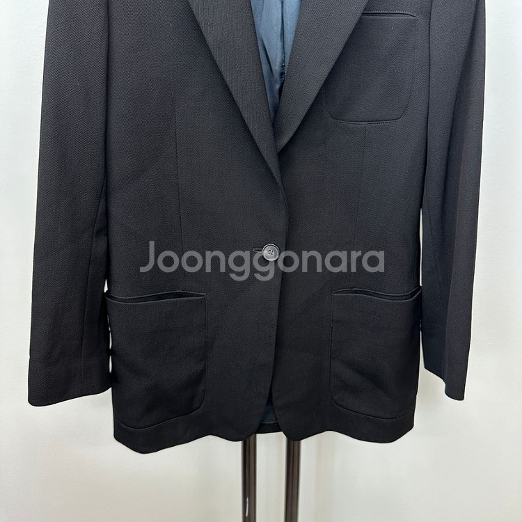 메종마르지엘라 원버튼 자켓--2