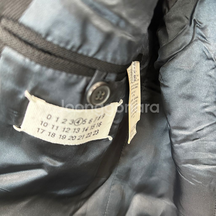 메종마르지엘라 원버튼 자켓--5