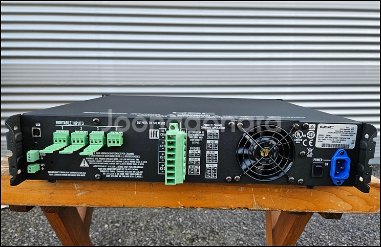 [QSC] CXD4.5 중고 4채널 파워앰프 (DSP)--3
