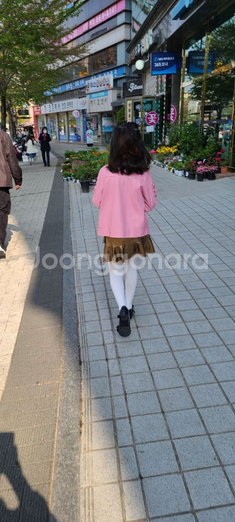 프렌치캣 레자가죽 점퍼 145--3