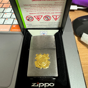 [정품] zippo us coastguard 라이터