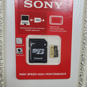 SONY SD 128GB 메모리 새상품 판매.