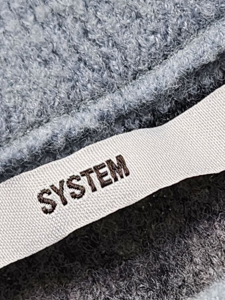 시스템니트라운드티셔츠--3