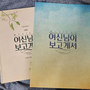 여신님이 보고계서 2014, 2015 프로그램북 플북