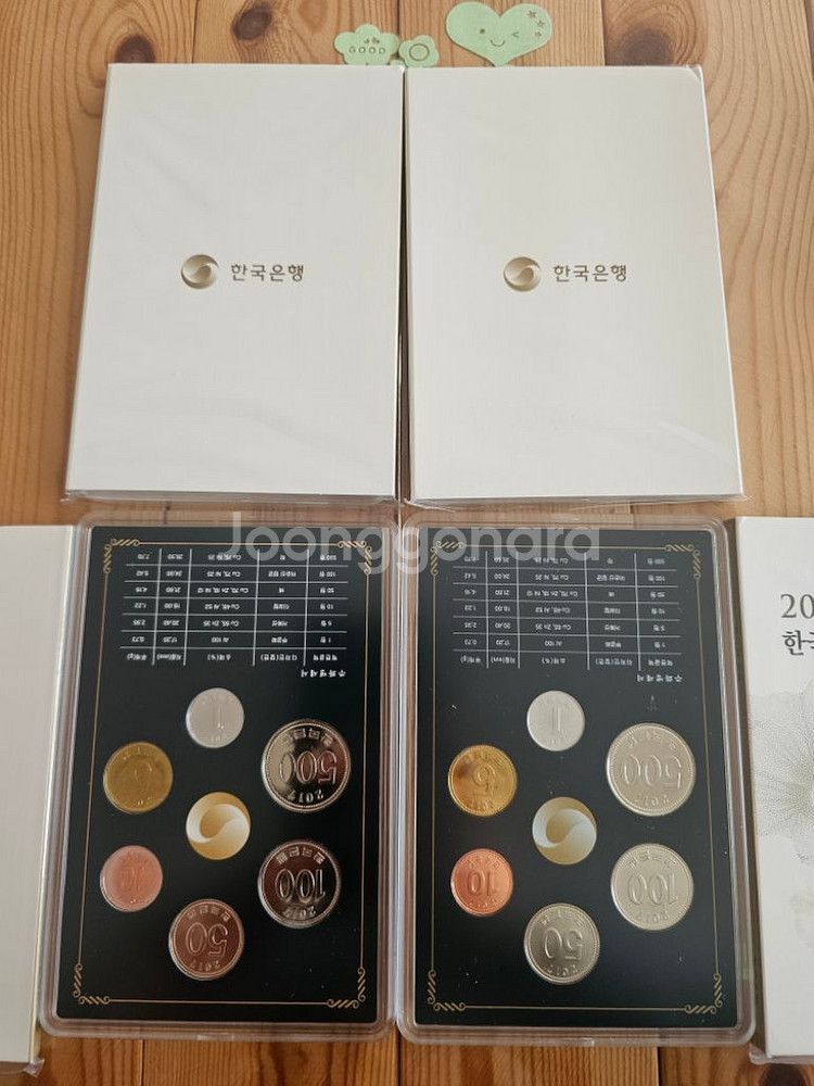 2017년 한국현행 주화세트--3