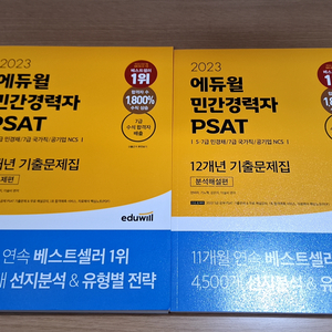 에듀윌 민간경력자(민경채) PSAT 피셋 기출