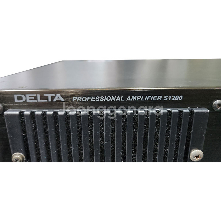 DELTA S1200, 델타 프로패셔널 스테레오 앰프--1
