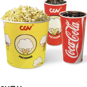 cgv 콤보 팝콘L + 음료2