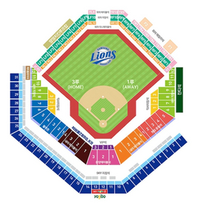 한국시리즈 3차전 삼성 vs 기아 2연석