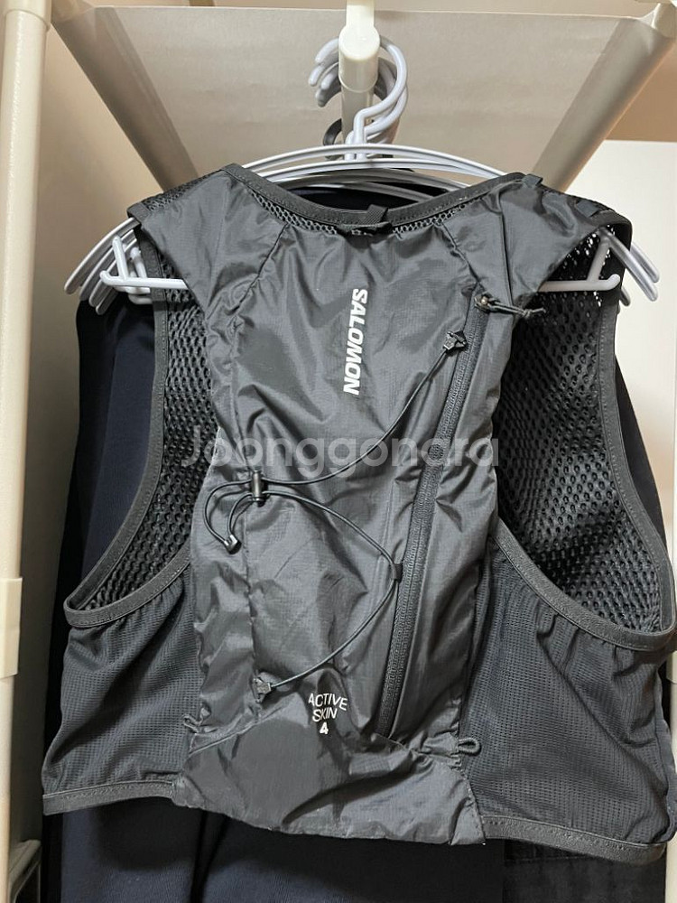 [L] 살로몬 액티브 스킨 4 블랙--1