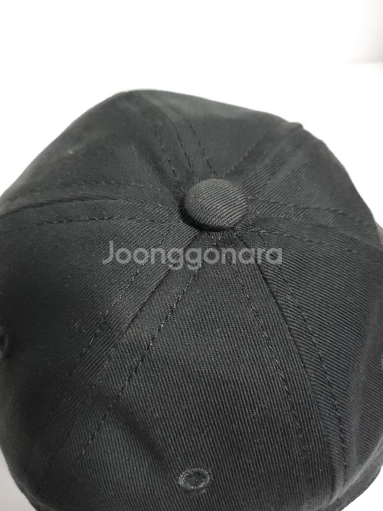 M 버버리 블랙 잉글랜드 자수 로고 볼캡 모자--4