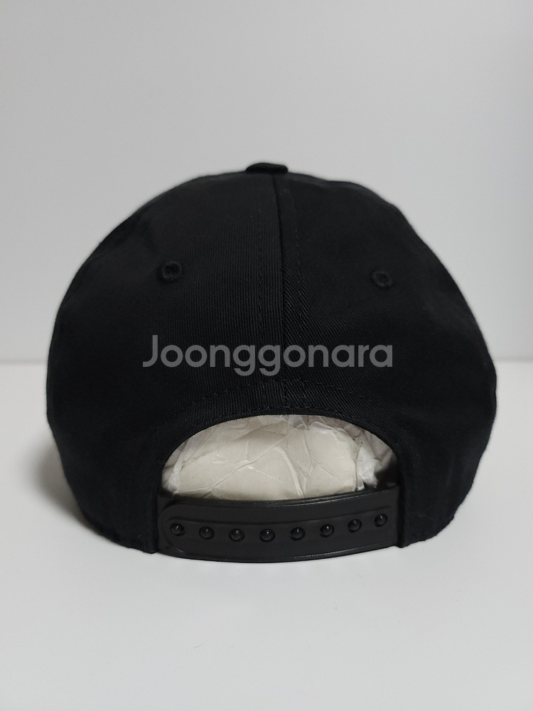 M 버버리 블랙 잉글랜드 자수 로고 볼캡 모자--5