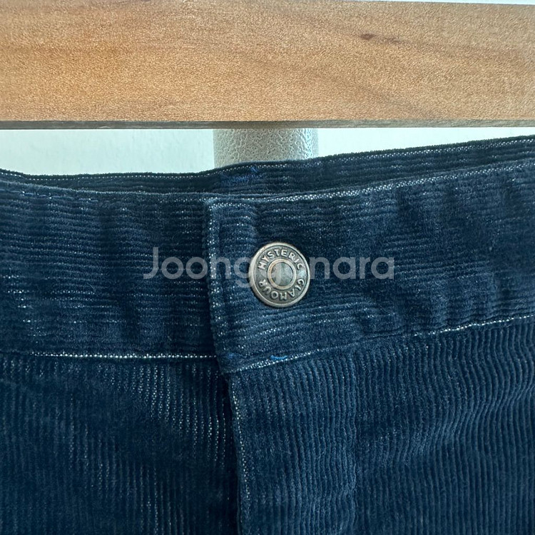 히스테릭글래머 코듀로이 하프팬츠--3