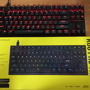 커세어 K60 RGB PRO TKL OPX 키보드