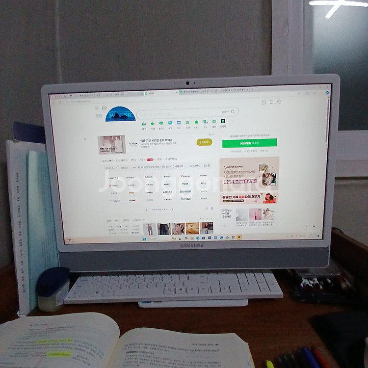 [대형화면] 삼성 pc 올인원 일체형--1