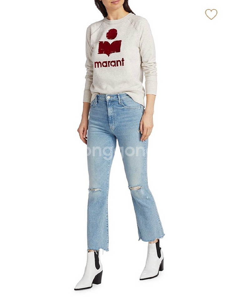 이자벨마랑 에뚜왈 맨투맨 (실착사진)--3