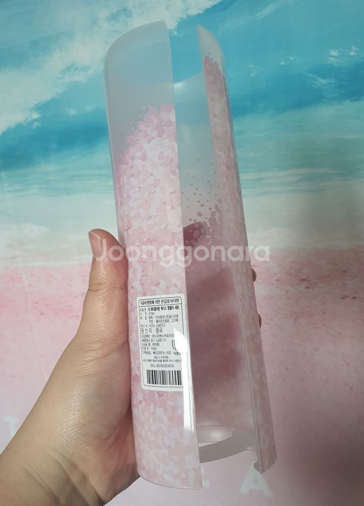 스타벅스 체리블라썸 케이스 텀블러세트--1