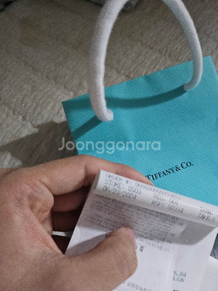 리턴 투 티파니 목걸이 24년 6월 구입 풀박--2