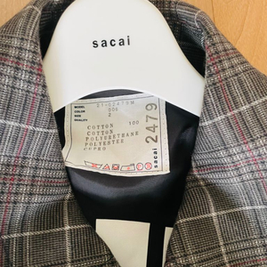 사카이 SACAI 패치워크 코트