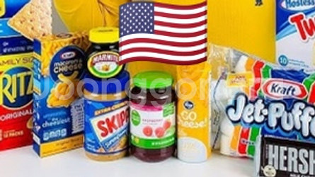 미국에서 온 제품 상자 Box of Products--2