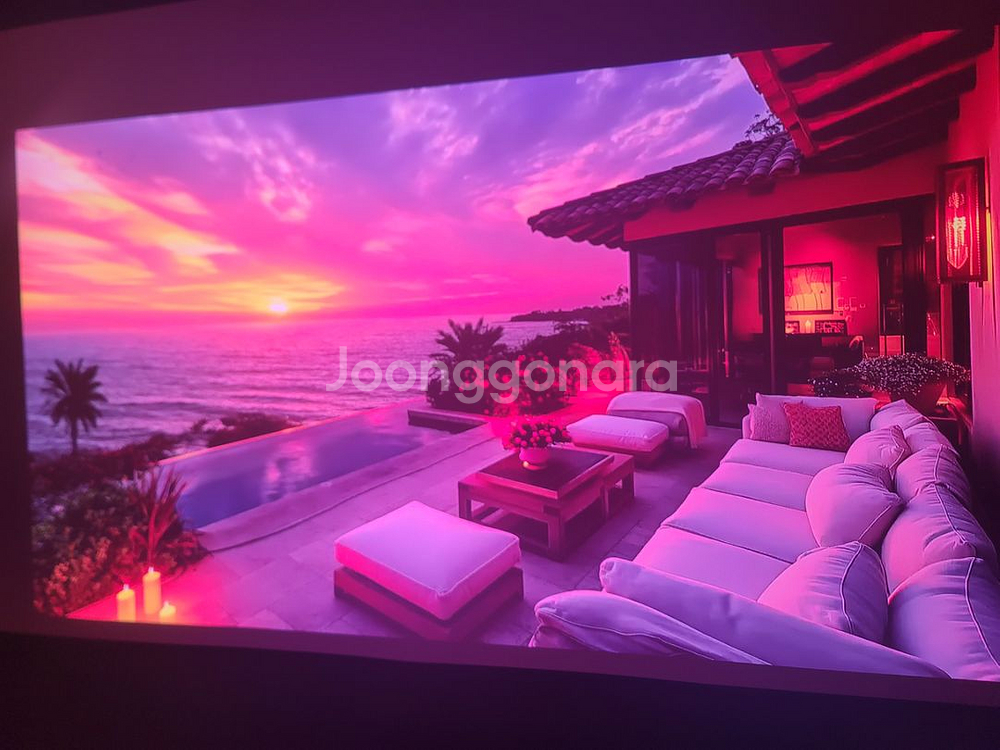LG 큐브 HU710PB 풀셋트 판매합니다--4