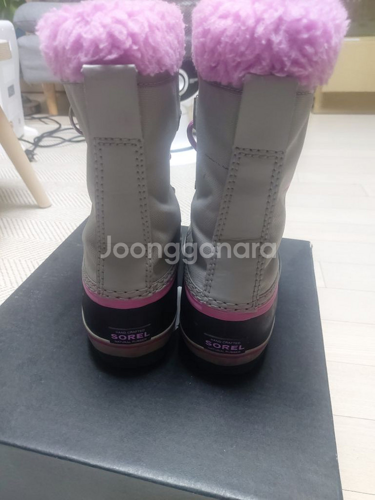 sorel 소렐 키즈 나일론 방수 겨울 부츠 190mm--1