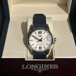 론진 콘퀘스트 vhp gmt 흰판 41mm