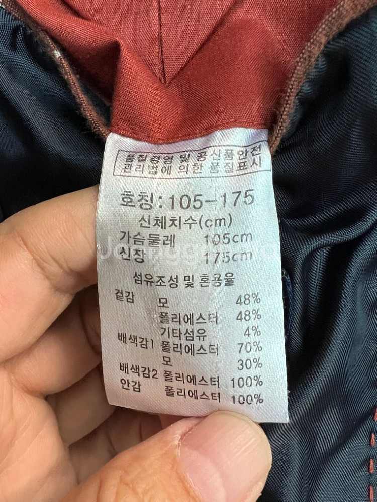 네이비 체크슈트--5