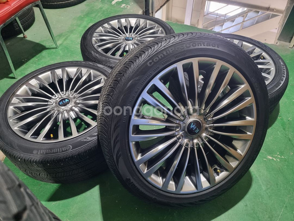 K9 19인치 휠타이어 팝니다--0