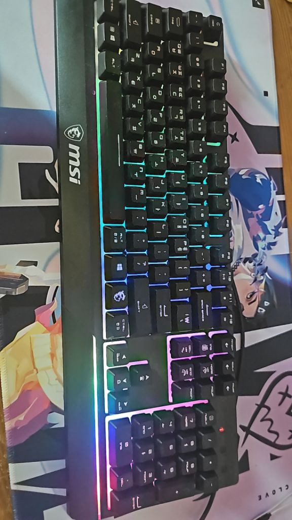 MSI GK30 게이밍 키보드 팝니다.--0