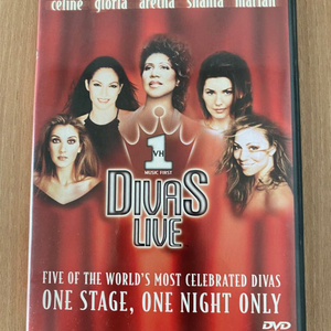 DVD 팝송 Divas Live 1disk