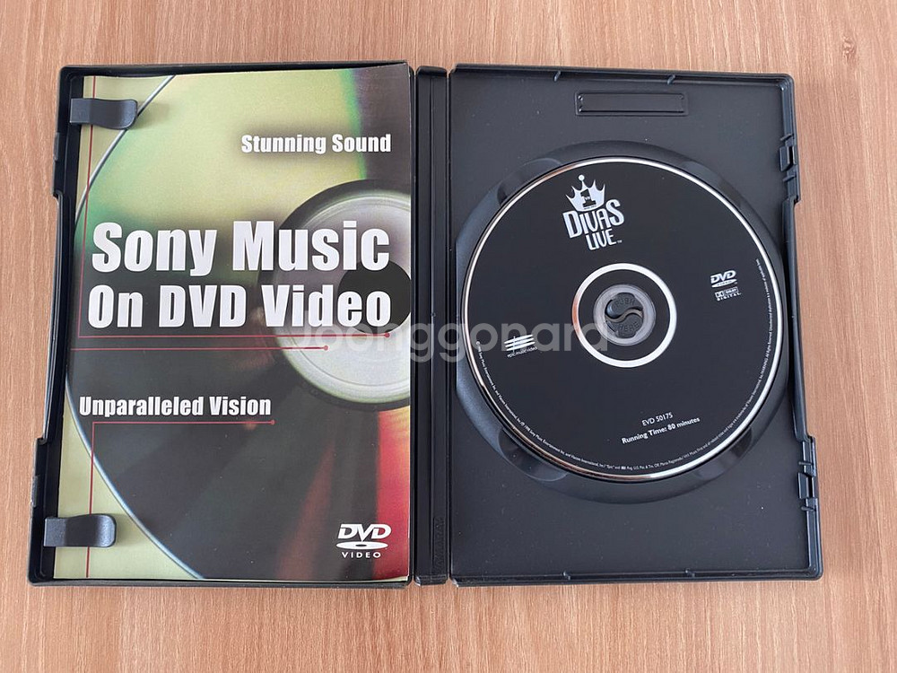 DVD 팝송 Divas Live 1disk--2