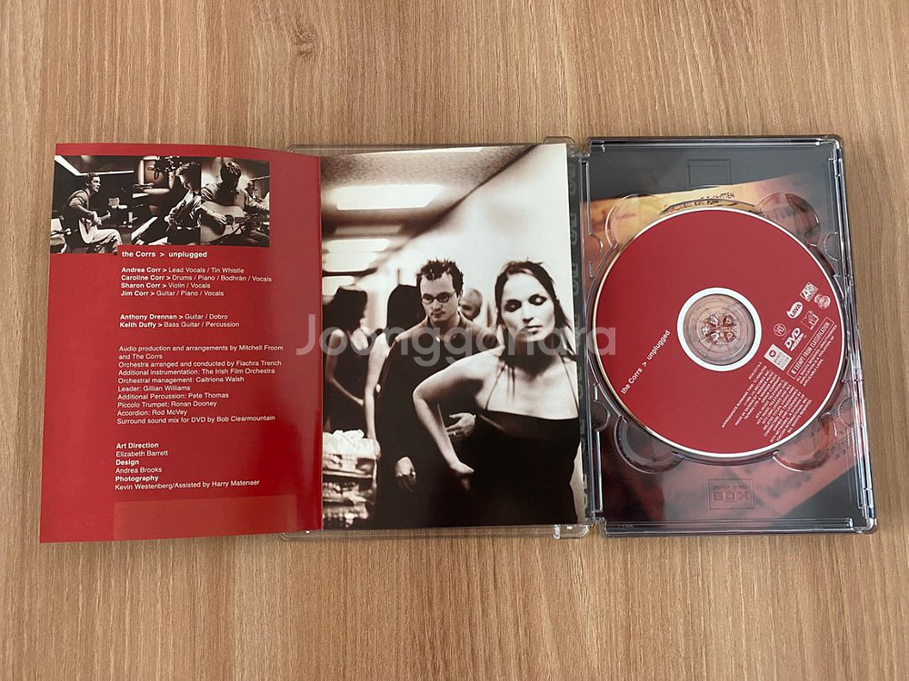 DVD 팝송 the Corrs 1disk--3