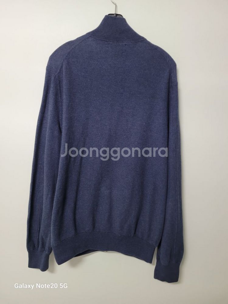 남성 폴로랄프로렌 피마코튼 집업니트 (스판100)--7