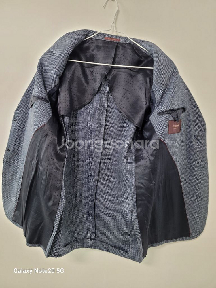 남성 갤럭시 울.실크 간절기 블레이져 (95)--4