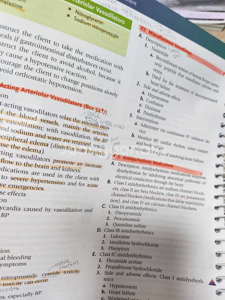 NCLEX 사운더스9판 분철 깨끗--5