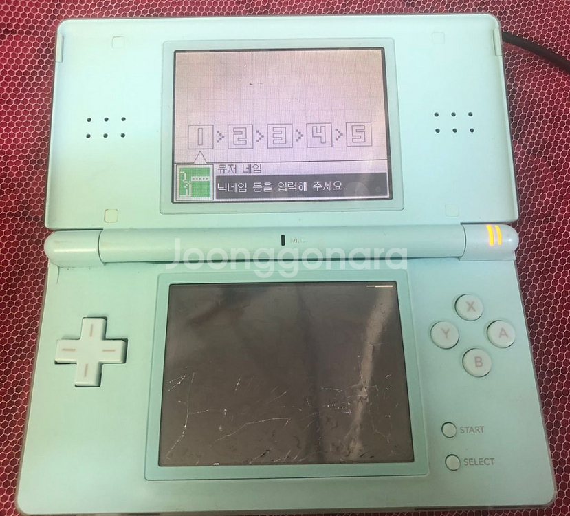닌텐도 ds lite 고장난거 처분--2
