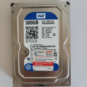 하드디스크 WD HDD 500GB 3.5인치