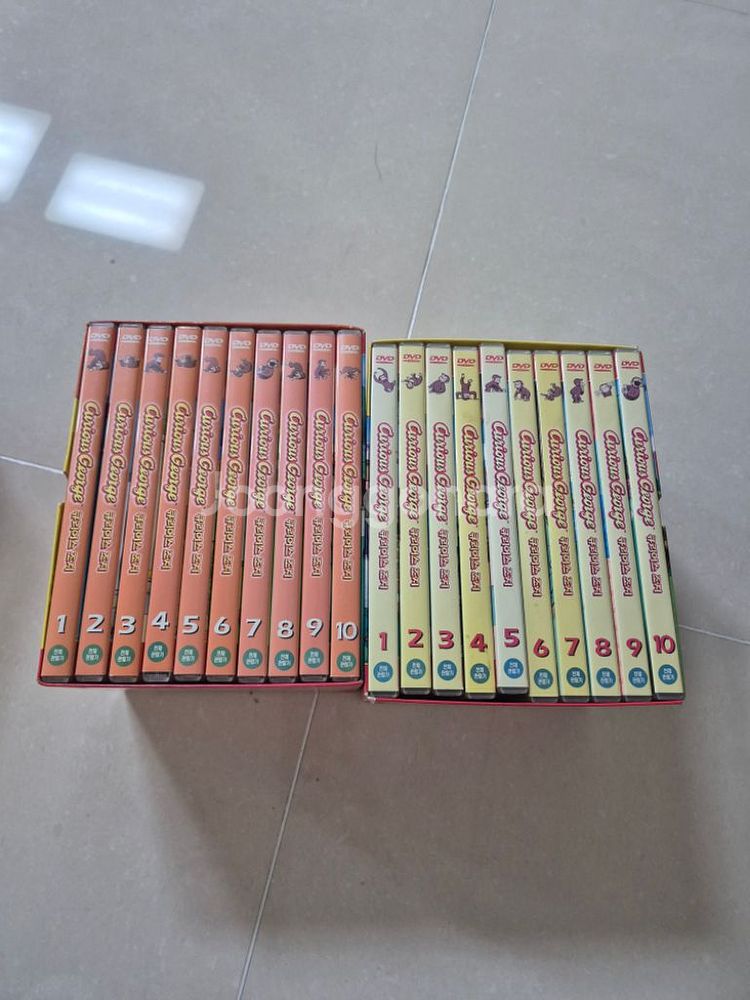 큐리어스 죠지DVD 1,2집--1