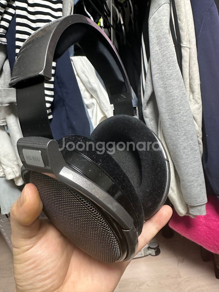 젠하이저 HD 650 모니터링 헤드폰--1