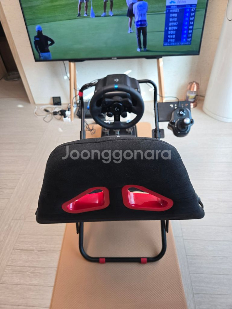 로지텍 g923 레이싱휠 풀세트--1